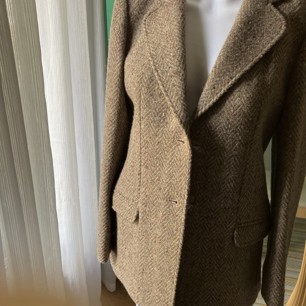 Halston III Wool Jacket Size 4